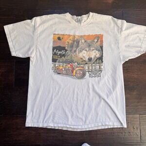 Myrtle Beach Bike Week 2001 T-shirt XL Motorcycle Biker Men's